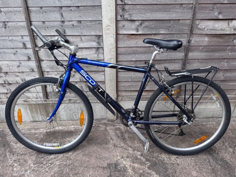 Scott Custom 7005 Touring Alloy Bike – Blue, Good Condition