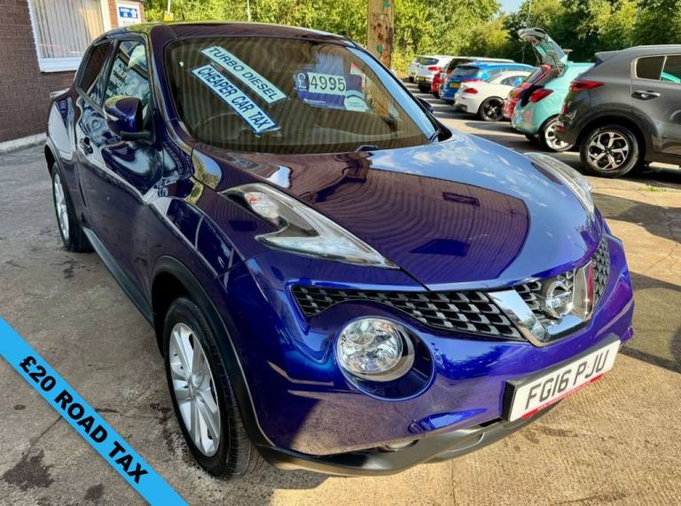 2016 Nissan Juke 1.5 dCi N-Connecta 5dr HATCHBACK DIESEL Manual