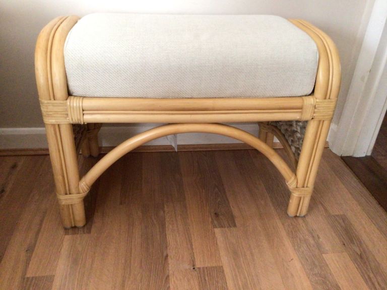 image for Foot Stool With Loose Cushion.