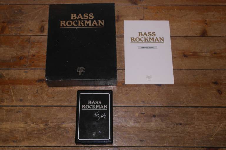 1980s Tom Scholz bass Rockman headphone amplifier