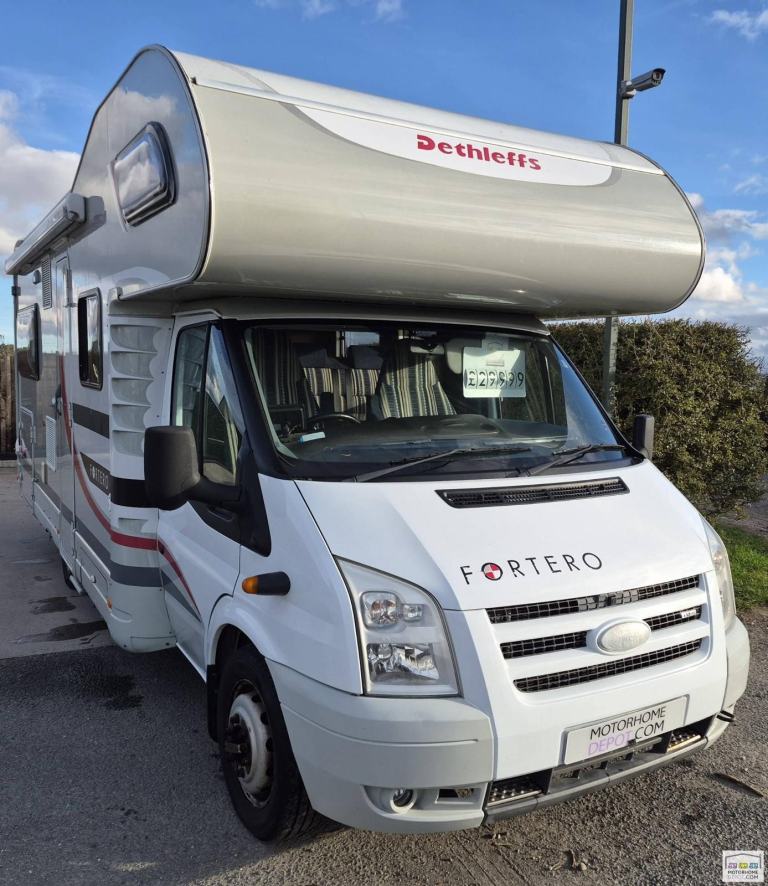 2008 Dethleffs Fortero 6 berth 4 belt