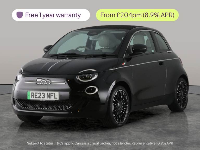 2023 Fiat 500 87kW La Prima 42kWh 2dr Auto CONVERTIBLE ELECTRIC Automatic