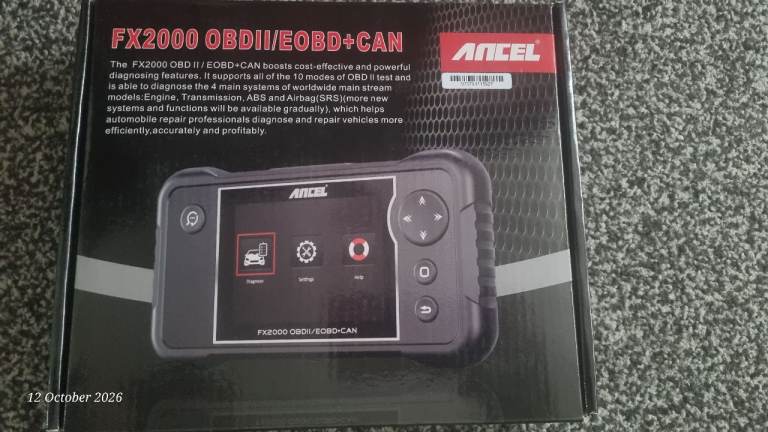 ANCEL FX2000 OBDII/EOBD+CAN Car Diagnostic Tool – NEW