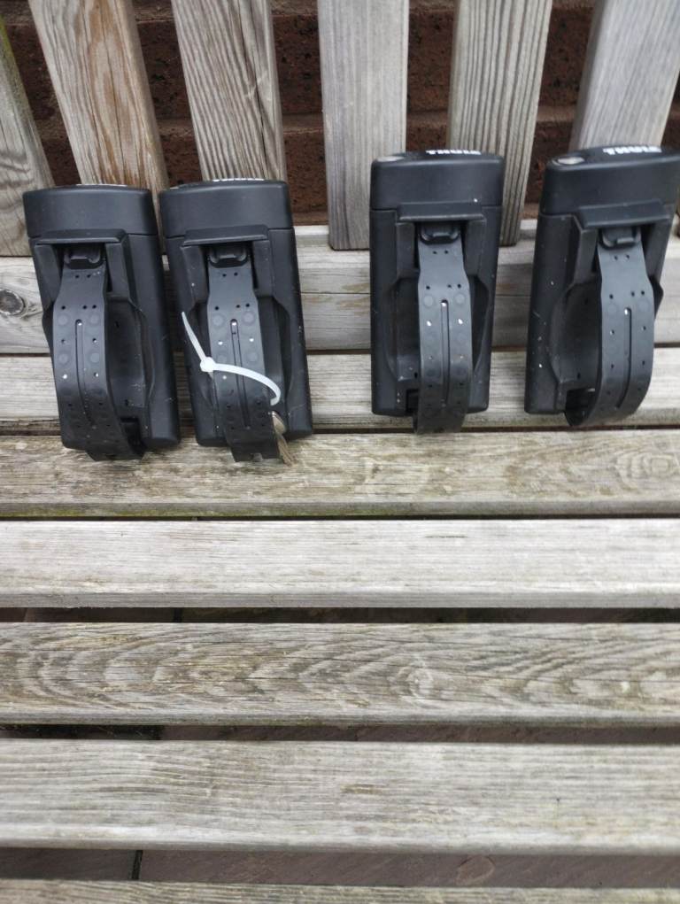 Thule foot pack for raised roof rails
