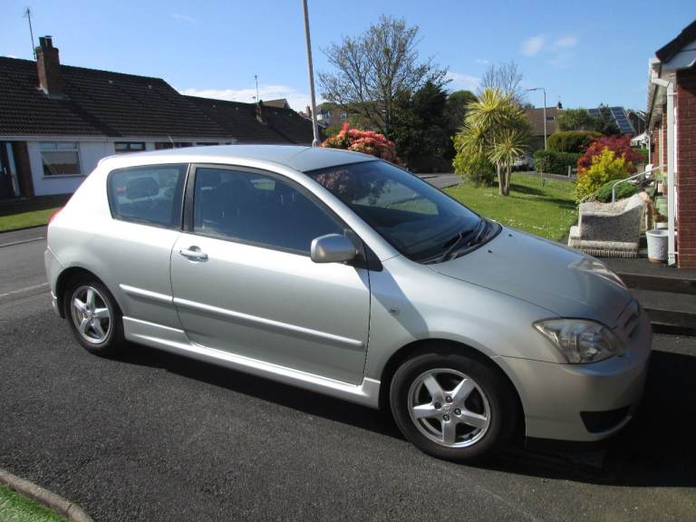 Toyota, COROLLA, T3 VVTI, Hatchback, 2004, Manual, 1398 (cc), 3 doors, 1 year's MOT