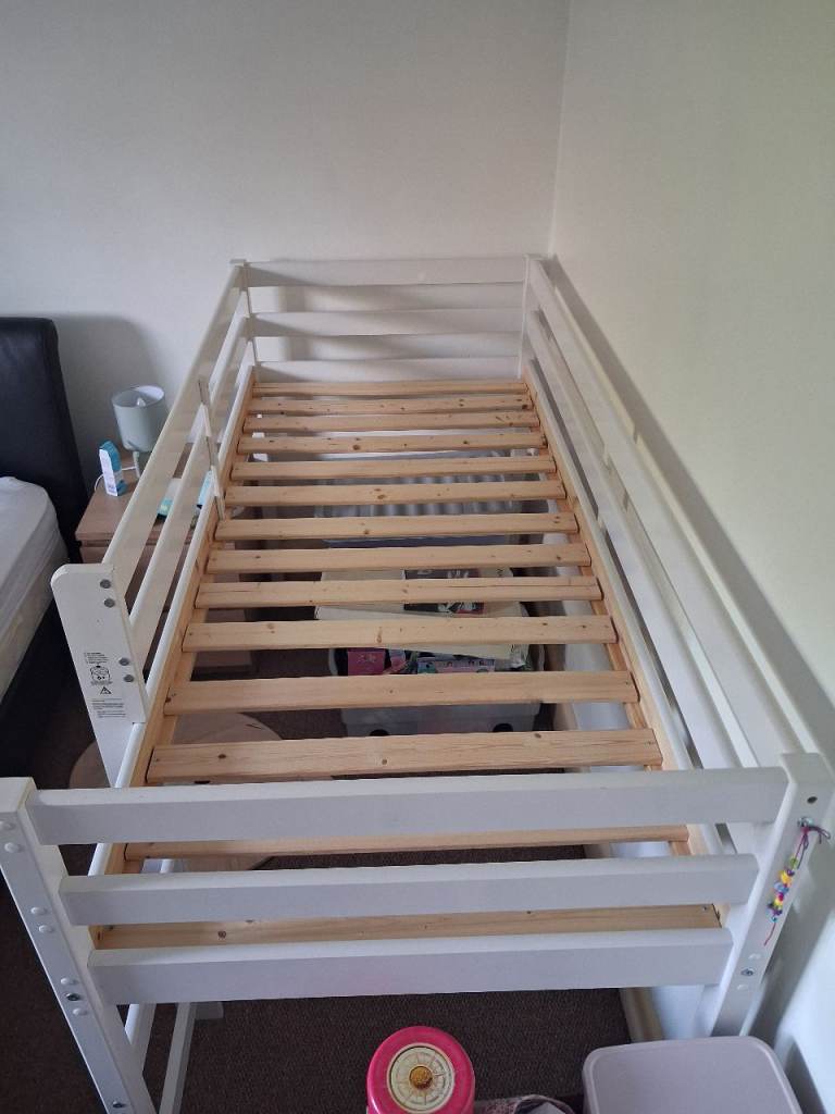 Wooden High Sleeper Bed for Kids – Good Condition