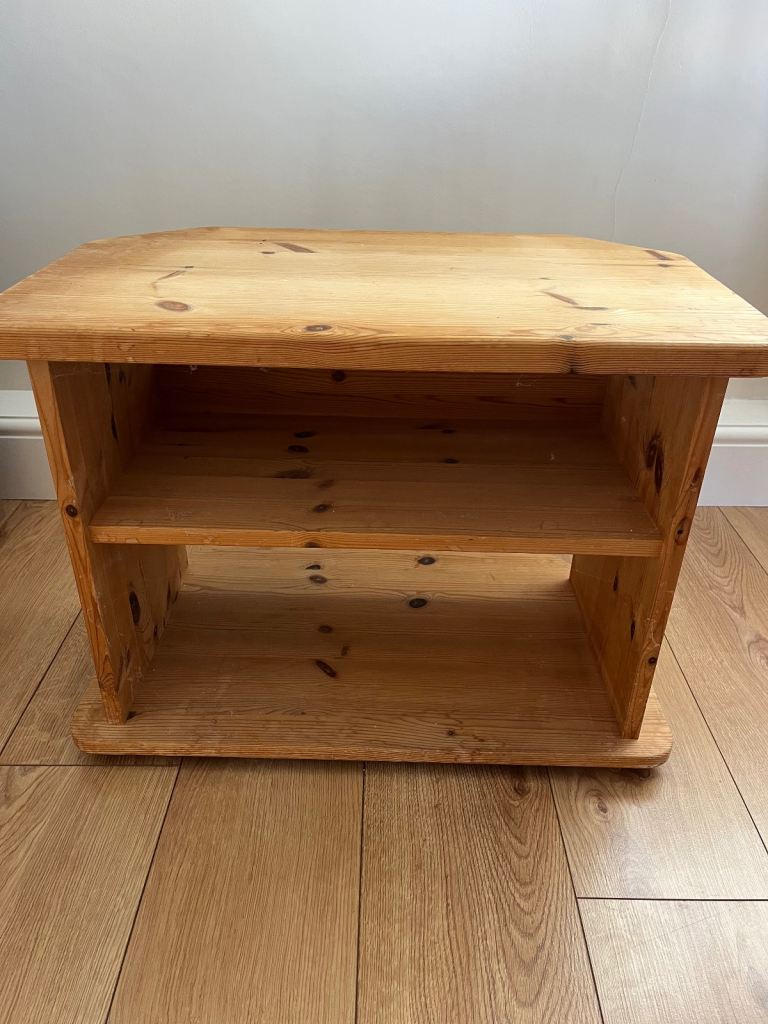 Wooden TV stand