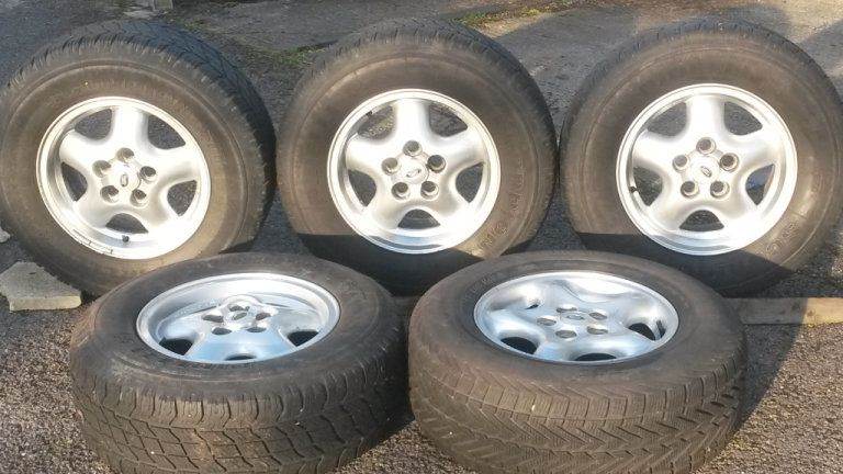 I Can Deliver 5 x Land Range Rover P38 L322 Discovery Alloy Wheels Pirelli Tyres 255 65 16 Oxford