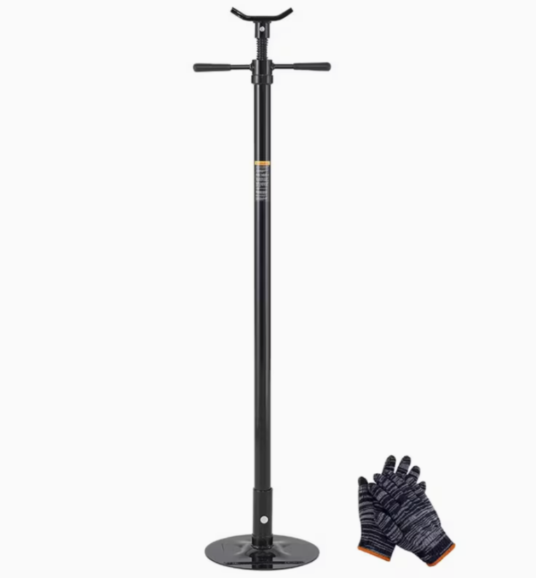 Foldable Frame, Panel Lift Jack Tool, Gearbox Vertical Transmission Lift Jack -Black.