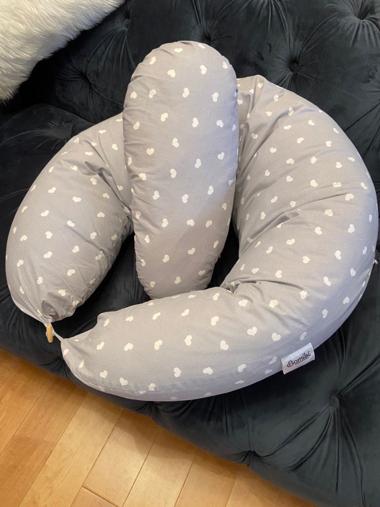 BAMILEI 2-In-1 Pregnancy/Nursing Pillow 