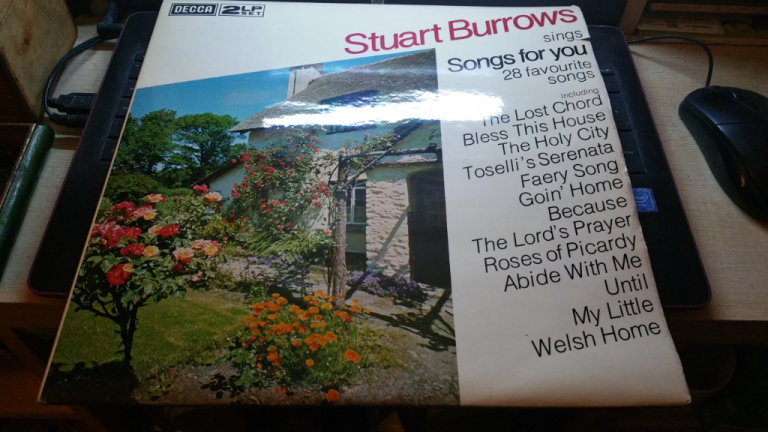 Stuart Burrows vinyl record
