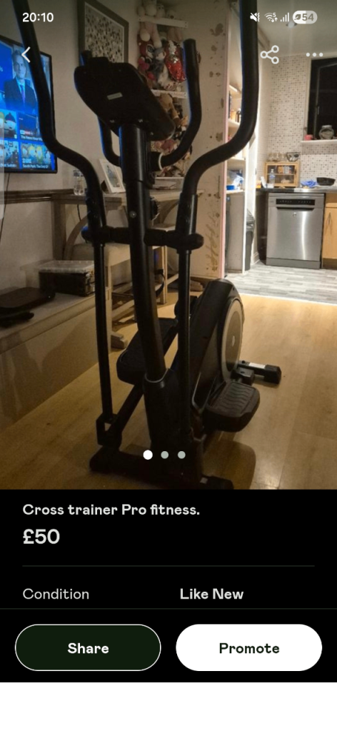 Pro Fitness Cross Trainer – Excellent Condition