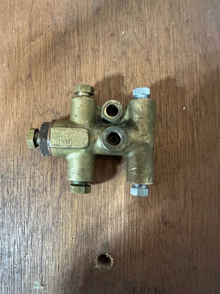 MG midget PDWA valve