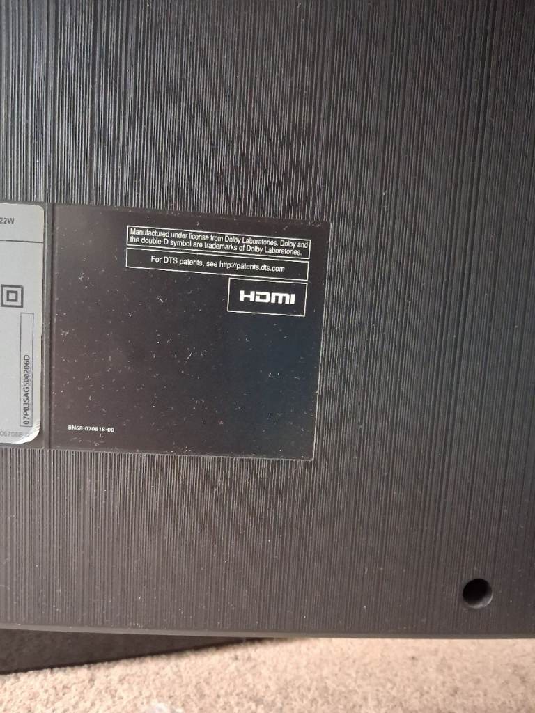 **Samsung UE55JS8500TXXU 55" 4K Curved Smart LED TV - For Spares/Repair ** series 8