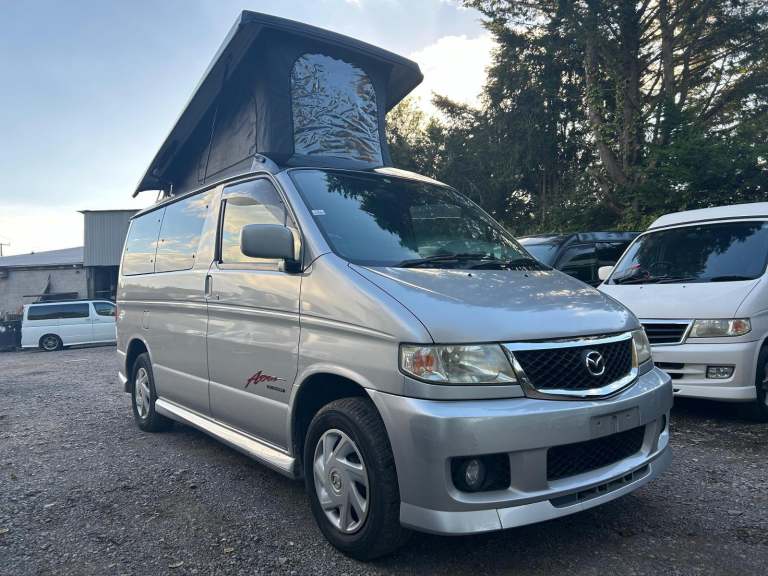 2003 AERO Mazda BONGO POP TOP 4 BERTH FULL SIDE CAMPER CONVERSION 56K
