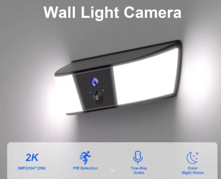 ARCCTV 2K WiFi Solar Camera Security Outdoor Wireless Floodlight Camera. 