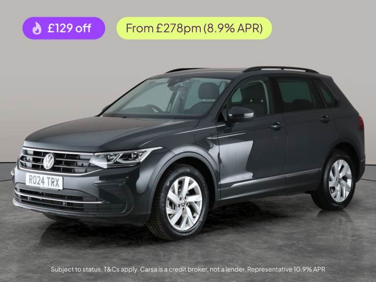 2024 Volkswagen Tiguan 1.4 TSI 13kWh Life SUV 5dr Petrol Plug-in Hybrid DSG Euro 6 (s/s) (245 ps)...