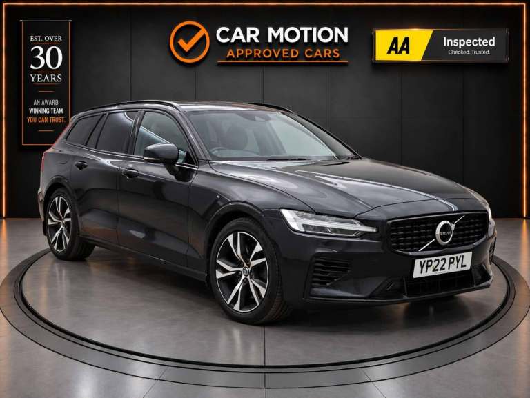 2022 Volvo V60 2.0 T6 [350] Recharge PHEV R DESIGN 5dr AWD Auto ESTATE PETROL/ELECTRIC Automatic