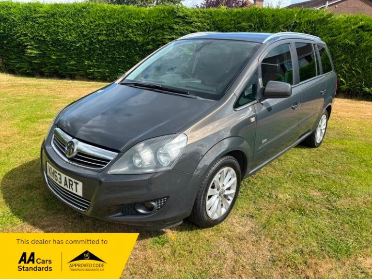Vauxhall Zafira DESIGN 7 SEATER 115k 12 MONTH MOT GOOD STRAIGHT OLD SOLDIER
