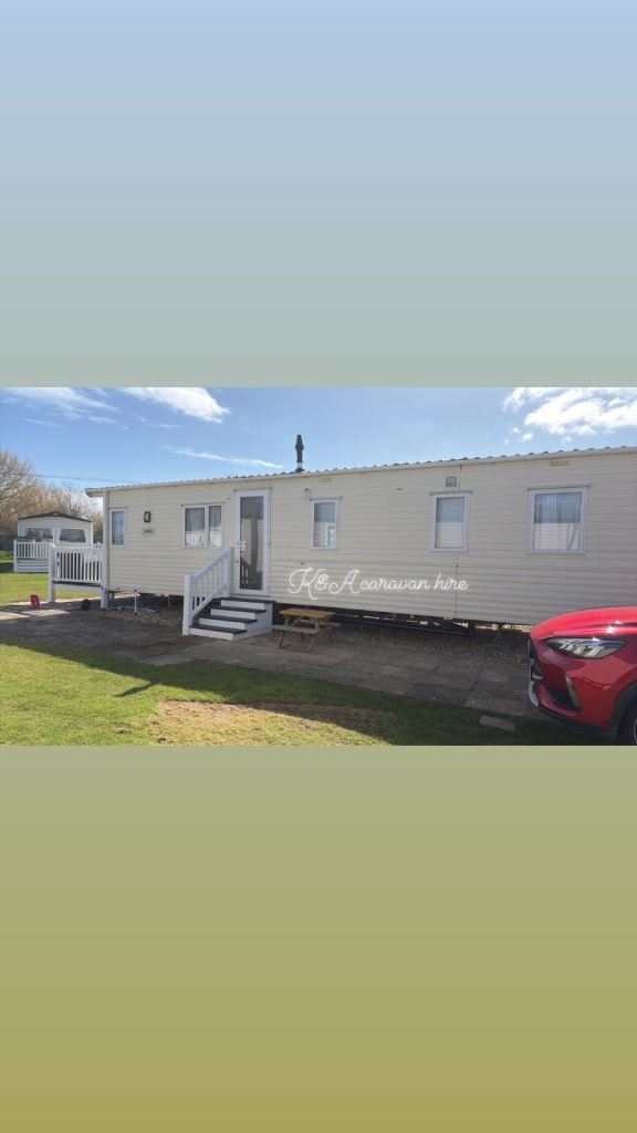 K&A caravan hire with access ramp at Butlin’s Skegness 