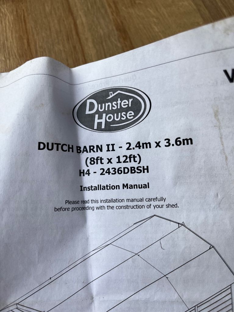 Dutch Barn II 2.4m x3.6m 