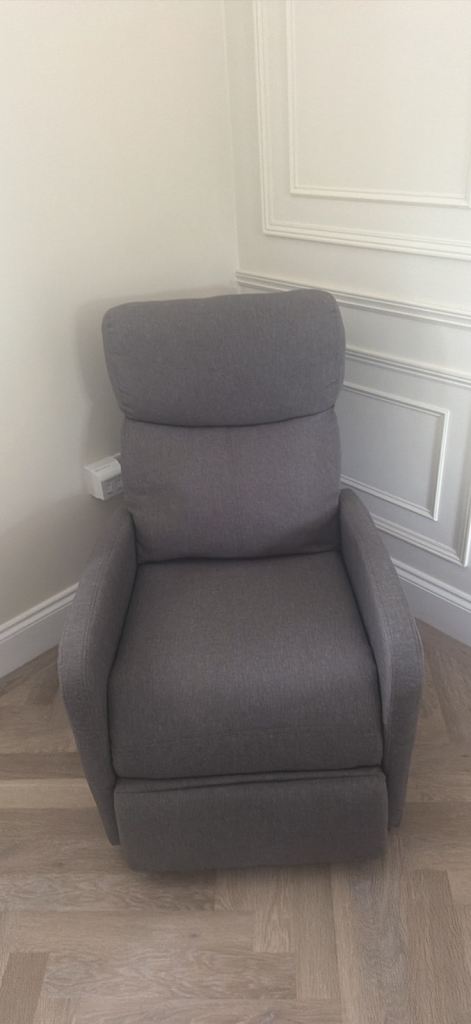Tesco Grey Recliner Chair – As Good As New