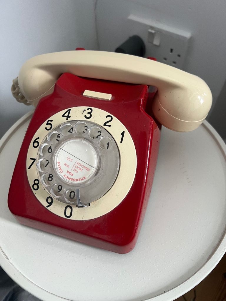 Rotary vintage phone 