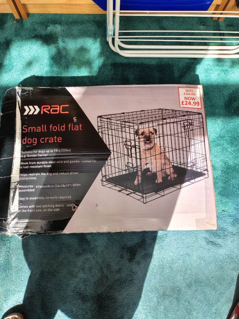 Dog crate for small dog or big cat. RAC.