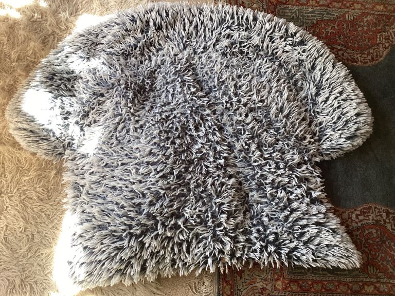 Luxurious cosy large dog rug