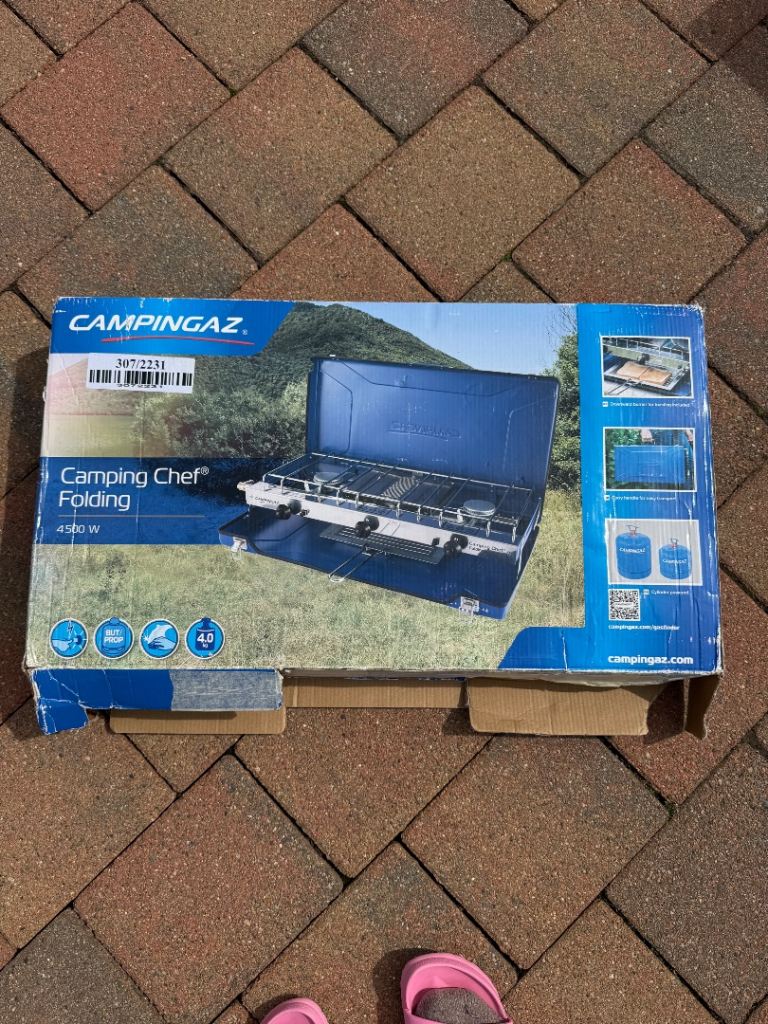 Campingaz Camping Chef, Double Burner, Camping Stove