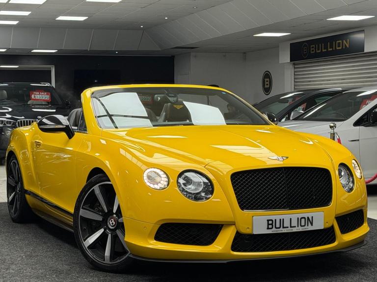 2014 Bentley Continental 4.0 V8 GTC S Auto 4WD Euro 5 2dr CONVERTIBLE Petrol Automatic
