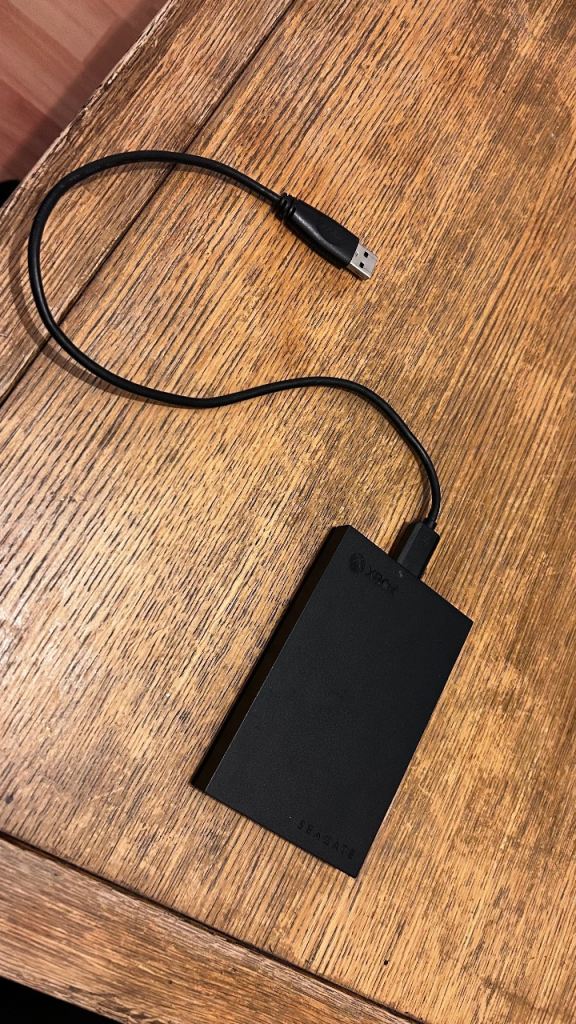 External hard drive 
