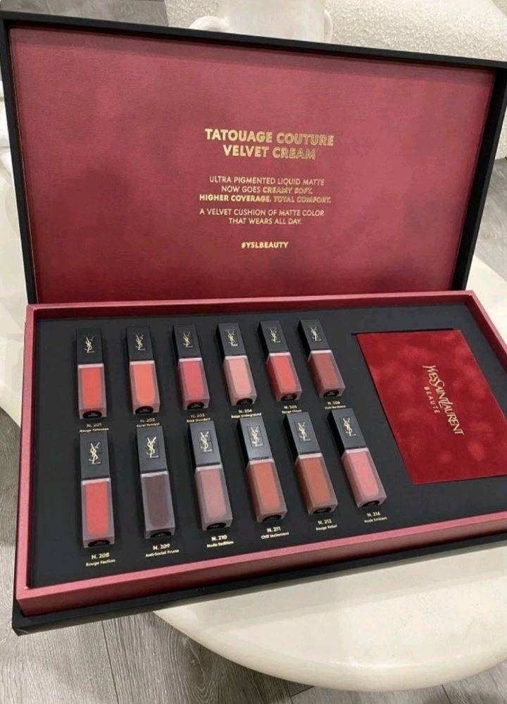 image for Yves Saint Laurent YSL lip collection velvet cream