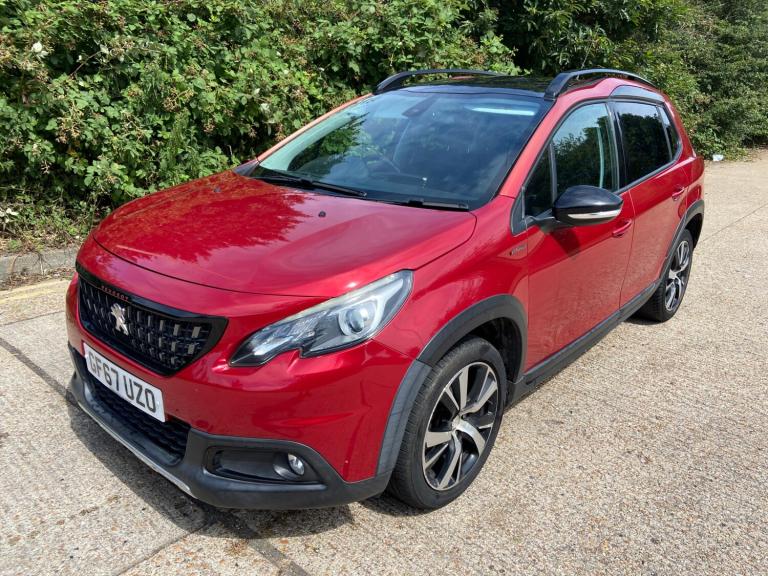 2017 Peugeot 2008 1.6 BlueHDi GT Line 5dr Red 43k Miles Years MOT Warranty HATCHBACK Diesel Manual