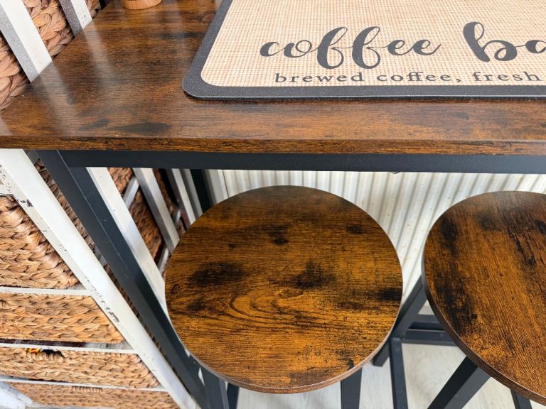 Bar and stool 