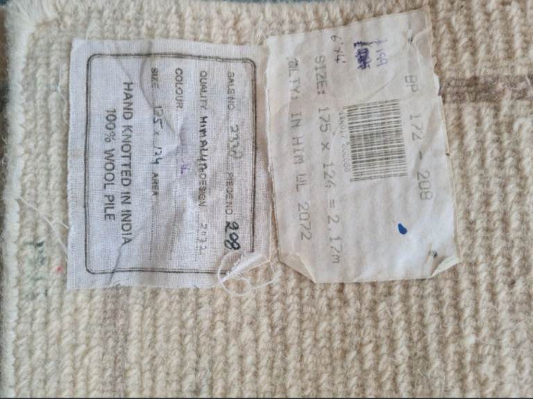 image for Hand Knotted Indian Rug