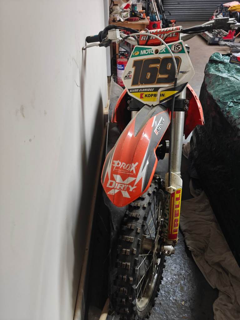 2012 ktm 350 exc-f motorbike crosser