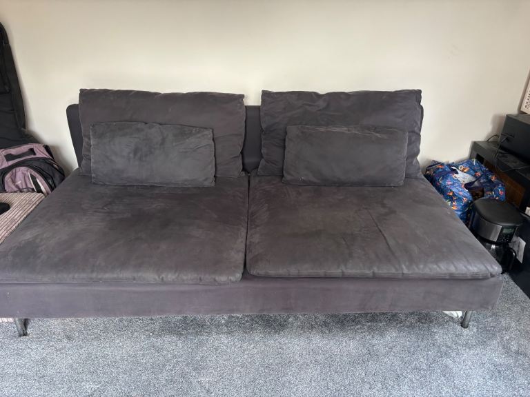 Ikea soderhamn grey sofa