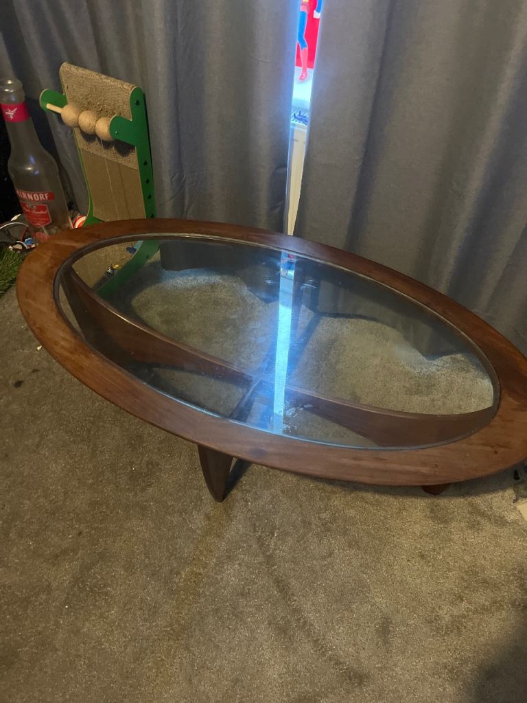 G plan teak coffee table 