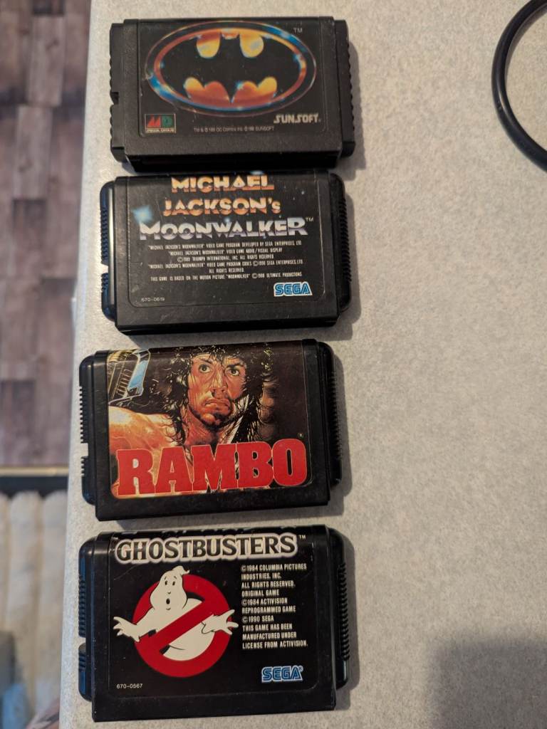 Saga mega drive games 