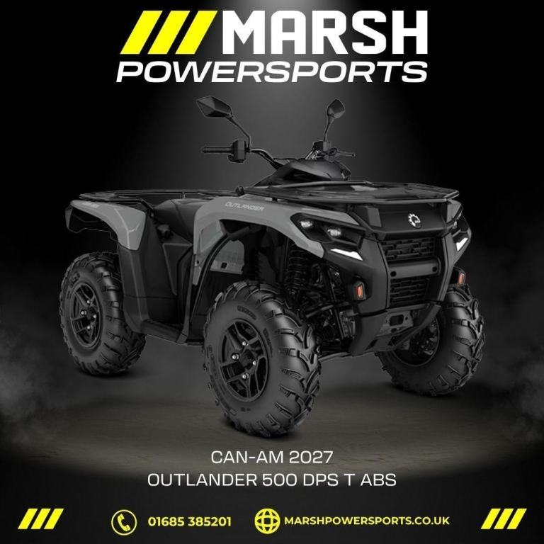 Can-Am Outlander 500 DPS T ABS 2027 - Can-Am Main Dealer - Order Now!