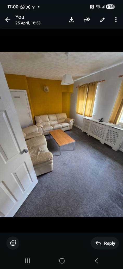 3 bedroom ground floor flat for rent..