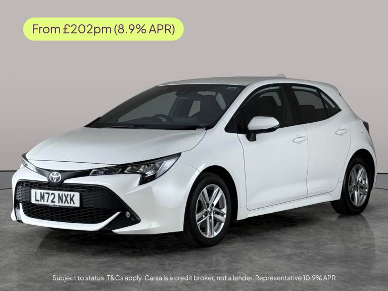 2022 Toyota Corolla 1.8 VVT-i Hybrid Icon 5dr CVT HATCHBACK PETROL/ELECTRIC Automatic