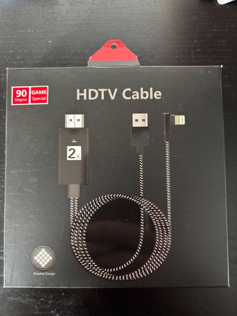 Tv casting cable for IPhone 