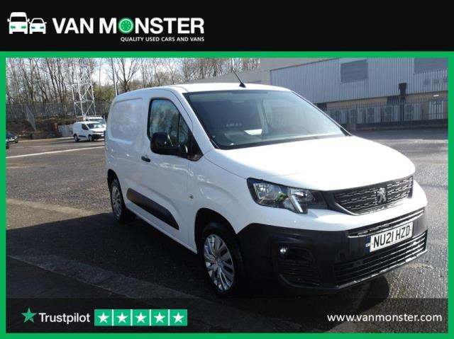 2021 Peugeot Partner 1000 1.5 Bluehdi 100 Professional Van Small Van Diesel Manual