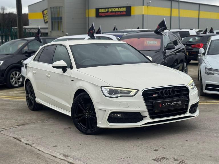 2014 Audi A3 1.6 TDI 110 S Line 5dr S Tronic HATCHBACK DIESEL Automatic