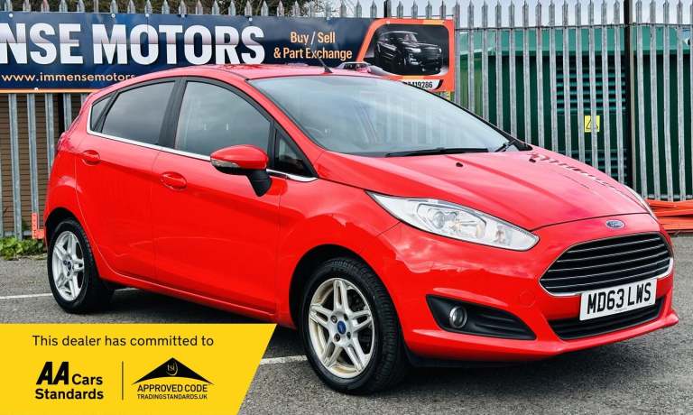 2014 Ford Fiesta 1.25 82 Zetec 5dr HATCHBACK PETROL Manual