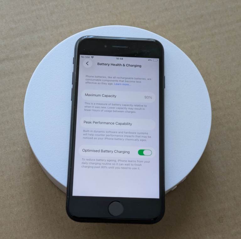 Unlocked iPhone SE 2nd Gen 64GB iOS 26 Cheap Phone For Work, Business, Personal 