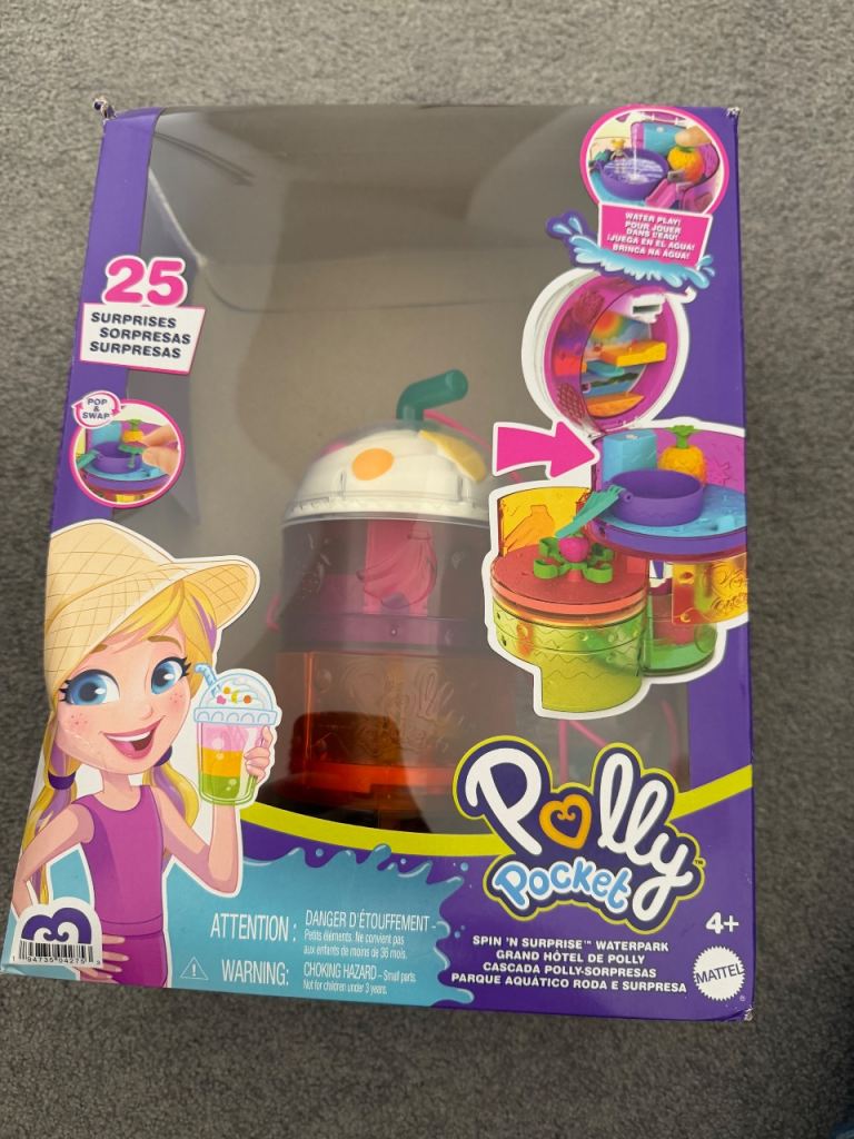 Polly Pocket Spin'n Suprise Waterpark Grand Hotel 