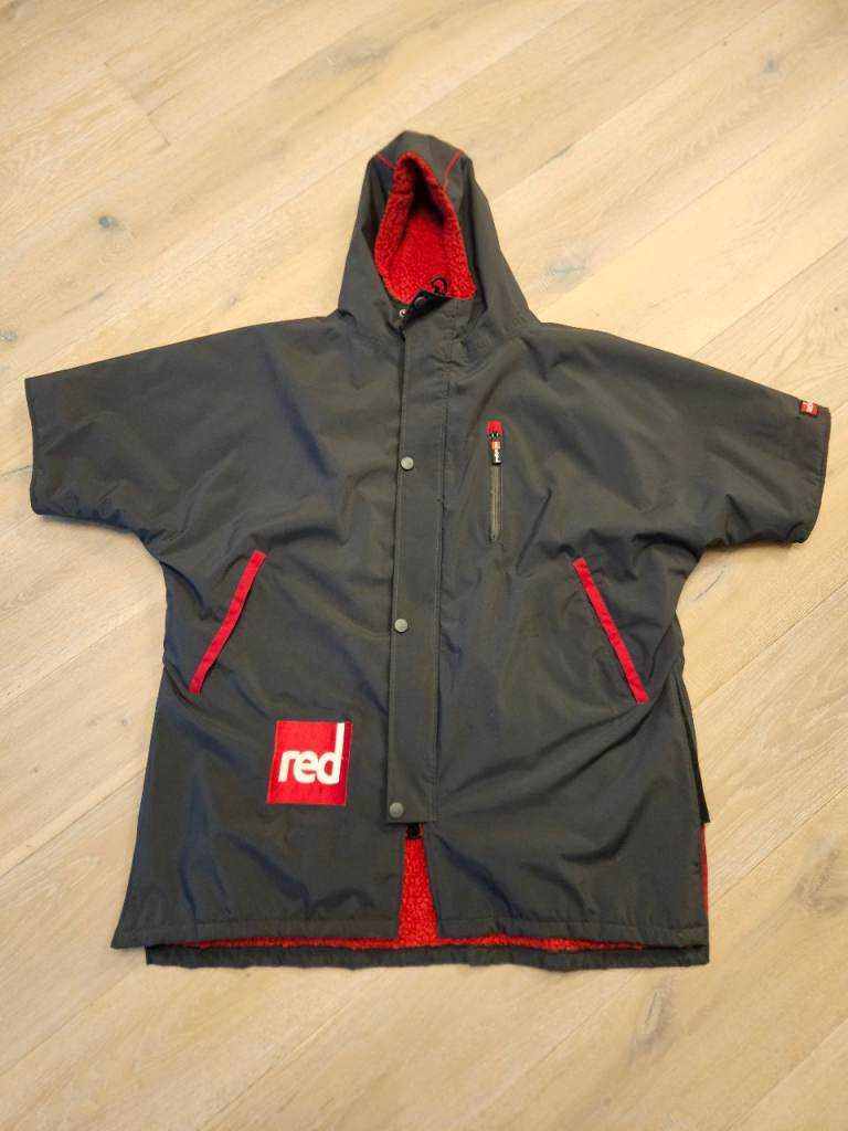 Kids Red Equipment Dry Waterproof Changing Dryrobe